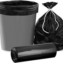 BENAVJI Garbage Bags Medium 90 Pcs I 30 Pcs x Pack of 3 Rolls | 19 x 21 Inch | Dustbin Bags,Trash Bags,Dustbin Covers for daily Wet and Dry Waste (Black Color) (3)-31