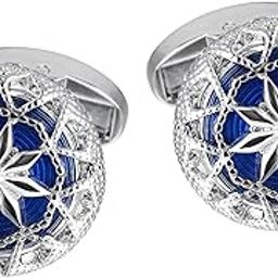 Cufflinks for Men Metal Women Cuff Buttons for Formal Dress Suit Dress Shirt-image-60