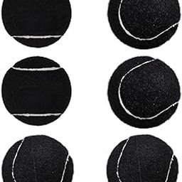 UJEAVETTE 6 Pieces Tennis Balls 2.5inch Diameter for Tennis Enthusiasts Sports Outdoor-image-15