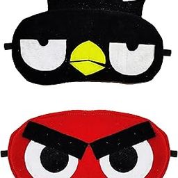 Nitsha Polyester Super Soft Velvet Cute Cartoon Sleeping Eye Mask For Men Women Girl Boy M.No.1-18,Assorted-image-75