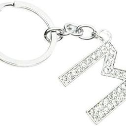 CALANDIS™ 6xAlphabet Keyring Initials Keyring Shiny Key Chain Letters M | Clothing Shoes & Accessories | Mens Accessories | Key Chains Rings & Cases-40