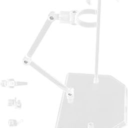 MYADDICTION Action Figure Stand Transparent Adjustable Support Action Doll Model Bracket-picture-20
