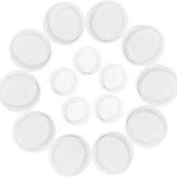 BCOATH 50pcs Kraft Paper Tube Caps Round End Caps for Mailing Tubes for Shipping Boxes-image-56