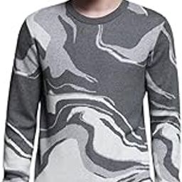 Men's Cotton Pullover Round Neck Sweater-image-43