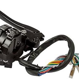 Deutsche Combination Switch | Handle bar Switch for TVS XL Super HD (LH) | OEM (Original Equipment Manufacturer) Replacement Part | OEM Performance Aluminium Material | Water Proof IP65-14