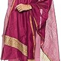 Women's Banarasi Solid Chunni/Dupatta (SolidBNR)-picture-29