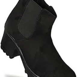 commander shoes Commander Casual Heel Boots for Women and Girls-picture-22