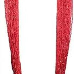 Traditional Nepali Tilhari Multi-Strand Red Beaded Necklace with Gold-Toned Accents-image-77