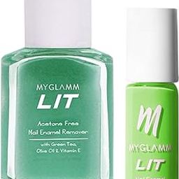 MyGlamm LIT Nail Enamel-Fomo-7ml & LIT Nail Enamel Remover-30ml-image-4