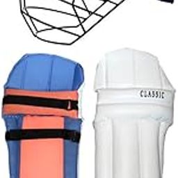 Gmrfvr Cricket Helmet And Leg Guard For Men & Boys (Youth), one size, Multicolor-image-27