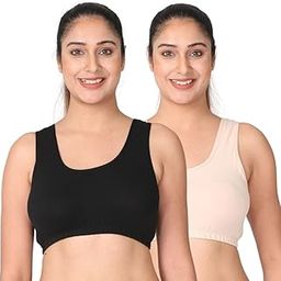 Adira | Night Bra for Women Plus Size | Heavy Breast Bra to Wear at Home | Comfortable Bra | Wirefree & High Coverage | Sleep Support | Plus Size Bra | Pack of 2-picture-25