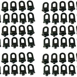 LOOM TREE 60-Pack Greenhouse Hanging Net Clips Crop Hooks | Greenhouses & Cold Frames-10
