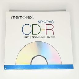 CD-R, w/ Slim Jewel Case, 52X, 700MB/80Min, 5/PK-picture-23
