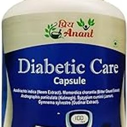 Diabetic Care Herbal Capsules 500g 60 Veg Capsules for Sugar Management Glucose Control & Metabolism Support-image-90