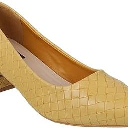 Smart Casual Corcodile Design Heeled Bellerina-image-95