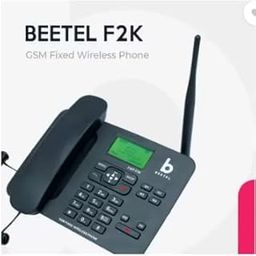 Beetel F2K GSM Fixed Wireless Phone, LCD Display, Supports Quad Band, Dual Sim, Hotline with Keypad Lock, Alarm, Calculator, Calendar, Low Battery Alert, Two-Way Speaker, 4 Direct Memory Keys (Black)-12