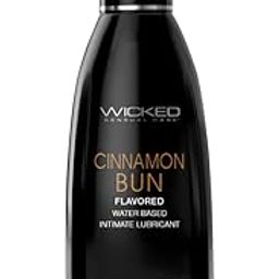 Wicked Sensual Care Aqua Cinnamon Bun Flavoured Water Based Personal Lubricant Gel 60ml for Women & Men (Premium, Sweet Natural Flavor)-image-15