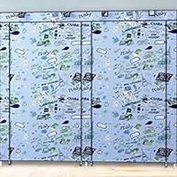 Sterling Metal Shoes Rack For Home With Cover, Closed Shoe Rack For Home, 12 Layer Shoes Stand For Home Portable Multipurpose Shoe Organizer (Blue Color) Double Shoe Rack, 60 X 30 X 115 CM-picture-25