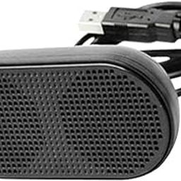 UniQMart USB Mini Speaker Computer Speaker Powered Stereo Multimedia Speaker for Notebook Laptop PC(Black)-23