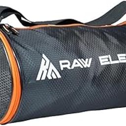 Waterproof 20L Unisex Gym Bag Lightweight Raw Element Travel Bag with Adjustable Strap, Side Grip Handle, and Roomy Space (Orange)-image-81