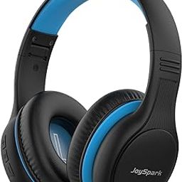 Kids Bluetooth Headphones, 60 Hours Playtime, Bluetooth 5.4 Kids Headphones Wireless, Type-C Fast Charging, 85/94dB Volume Limited, Foldable Toddler Wireless Headsets with Mic-Black Blue-picture-12