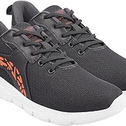 Men's Canvas Hiking & Trekking Shoes | Memory Foam Insole, Lightweight Mesh Design, EVA Sole-6