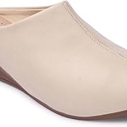 Comfortable Women's Slip-on Wedge Back Open Mules Shoes & Sandals-picture-48