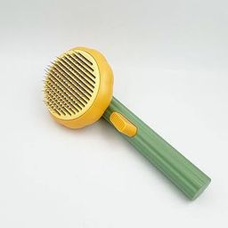 Self Cleaning Dog Comb & Cat Brush | Deshedding Grooming Tool for Pets | Slicker Brush for Dogs & Cats | Hair Remover Comb with Push Button | Pain-Free Pet Grooming-image-21