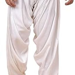 Viscose Rayon Relaxed Fit Salwar For Men.-image-9