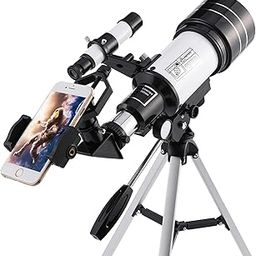 Telescope, 70mm Aperture 360mm Astronomical Refractor Telescope with Phone Adapter Aperture for Kids Adults & Beginners, Fully Multi-Coated Optics, Portable Refractor with Tripod-picture-14
