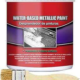 Newvent Rust Remover Agent With Brush | Rust Stopper paint Water-Based Metallic Paint (pack Of 1)-30