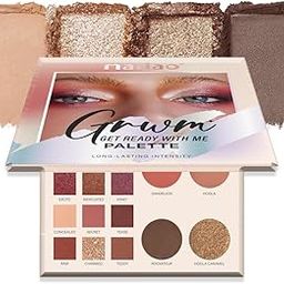 Maliao GRWM Palette - Long Lasting Intensity for Eyes, Lips, and Face-33
