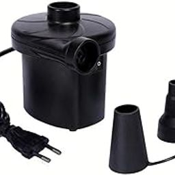 Dherik Tradworld Multi-Purpose Electric Air Pump for Quickly Inflates/Deflates Sofa, Bed, Swimming Pool Tubes, Toys,Air Bags, Mattresses-19