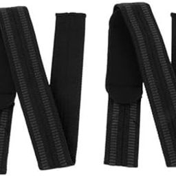 UJEAVETTE 3x1 Pair Weightlifting Wrist Wraps Strength Training Support Braces Black-image-54