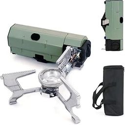 Not Available Cassette Stove, Multi-Stage Adjustable Fire, Portable Gas Tank Butane Gas Stove with Storage Package, Easy to Carry for Camping, Picnic and Outdoor Travel Hiking, Adventure, Emergency-image-40