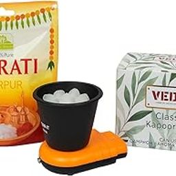 Classic Electric Burner with Camphor, 230V, Black, Includes 50g Camphor Tablets-image-45