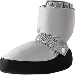 UJEAVETTE Ballet Warm up Bootie Elastic Gymnastics Dancewear Soft Training Dance Shoes L-image-49
