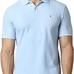 louis philippe Men's Cotton Solid Slim Fit T-Shirt-picture-33