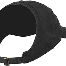 Ubervia Women Backless Ponytail Hat Baseball Cap High Messy Bun Caps Black-image-16