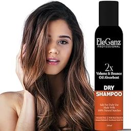 Eleganz Dry Shampoo, 100% Natural, Rice Starch, 200ml, All Hair Types-picture-46