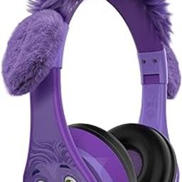 eKids IF Bluetooth Headphones, Wireless Headphones with Microphone Includes Aux Cord, Volume Reduced Kids Foldable Headphones for School, Home, or Travel-image-13
