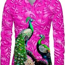 Men's Printed Unstitched Shirt Fabric-image-41