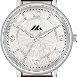 White Dial Wrist Watch with Leather Belt Strap for Women & Girls | Stylish & Comfortable Analog Watch for Casual Outings, Parties, Office, Daily Use-image-88