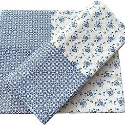 Homescape 100% Cotton Summer Topsheet/Odhne wali Chaddar Single Bed 300 TC (Blue_Pack of 2) Solid-image-77