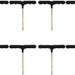 BESPORTBLE 16pcs to Accessories T-Hook Fitness Adjustment T- Tension Tool Heavy- Trampoline Puller Duty Installation Handle Exercise Black T Adjust Trampolines for Hand Install Spring The-picture-14