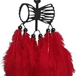 numeroastro Dream Catcher for Car Hanging & Wall Hanging for Positive Energy (Trishul Damru) (1 Pc)-image-40