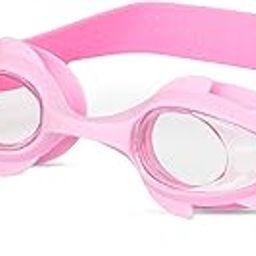 Storite Swim Goggles | Anti-Fog, Anti-UV, Leak-Proof Swimming Goggles for Men Women & Children| Lightweight & Comfortable for Water Sports - Pink-image-63