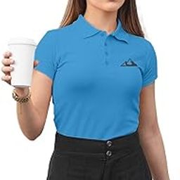 Women's Polo T-Shirt | Cotton Rich | Globally Certified Fabric | Wrinkle-Resistant | Colors Dont Fade | Regular Fit | Grit Design-image-87