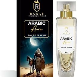 RAWLS Arabic Aura Perfume for Men & Women, 50ml | Pear, Jasmine, Vanilla & Cedarwood | Long-Lasting Eau de Parfum for All Skin Types-image-12