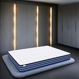 SLEEPSPA Ortho Pocket with SrtX Tech. 8 King Pocket Spring Mattress (72x70 Inches) Hotel Like Comfort, Foam Quilt, Soft & Comfortable Bed Mattresses for Light Sleepers, 10 Year Warranty-13